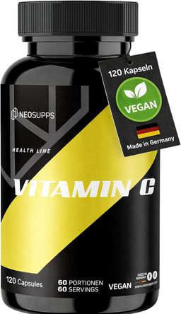 Neosupps Vitamin C hochdosiert, Vegan