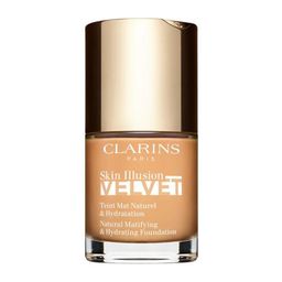 Clarins Skin Illusion Velvet Flüssige Foundation Matt