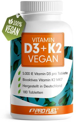 ProFuel - VITAMIN D3 + K2 Tabletten