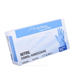 Original Dr. Berger Nitril Handschuhe blau Gr. XL