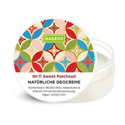 NADEOS Natürliche Deocreme Sweet Patchouli