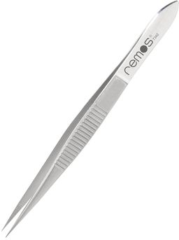 REMOS Splitterpinzette mit gezahnter Spitze