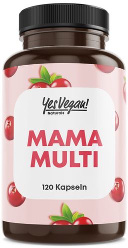 Mama Multi 3-in-1 – Vitamine mit Folsäure, Eisen, Biotin, B-Komplex, C & D für jede Phase