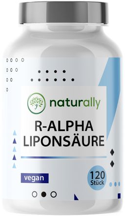 naturally R Alpha Liponsäure | 300 mg hochdosiert, hoch Bioverfügbar