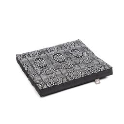 bodhi Maharaja Collection: Faltbares Reise-Meditationskissen, schwarz/weiß