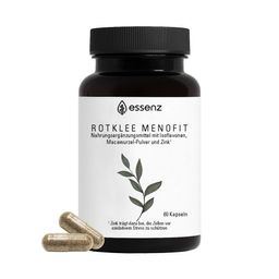 Essenz Rotklee Menofit Kapseln – mit Isoflavonen, Maca & Zink