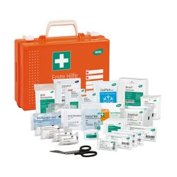 WERO Erste Hilfe Koffer Werotop 350® nach DIN 13157 mit MasterTex Pflastern