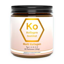 Kollagen Institut: Multi Kollagen Pulver für Haut, Haare, Nägel, Gelenke & Knochen