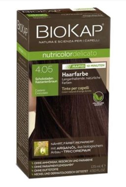 Biokap Naturkosmetik Haarfarbe Schokoladen Kastanienbraun 4.05