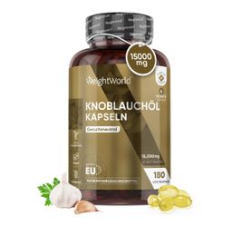 WeightWorld Knoblauchöl Kapseln