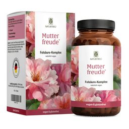 Folsäure Komplex Mönchspfeffer hochdosiert Eisen Zink 90 vegan Kapseln Mutterfreude NATURTREU®