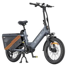 ENGWE LE20 Lasten-Elektrofahrrad mit 250-W-Mittelmotor und zwei 48-V-38,4-Ah-Akkus