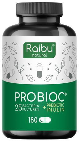 Probiotika Kulturen Komplex - 25 Bakterienstämme + Inulin - RAIBU