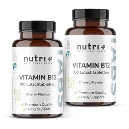 nutri+ Vitamin B12 Lutschtabletten Vegan - 200 Tabletten