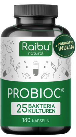 Probiotika Kulturen Komplex - 25 Bakterienstämme + Inulin - RAIBU