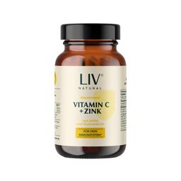 LIV Vitamin C + Zink 120 Kapseln 100 % pflanzlich ohne Zusätze