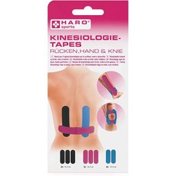 Haro Kinesiologietapes Rücken, Hand und Knie