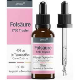 EXVital® Folsäure Tropfen, Vitamin B9