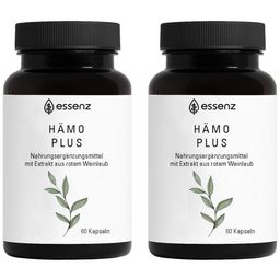 ESSENZ Hämo Plus Kapseln – Mit Rotem Weinlaub & Pflanzenextrakten