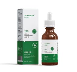 ALPHABINOL® - THC-frei Premium Vollspektrum CBD Öl