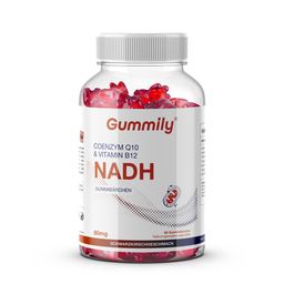 Gummily® NADH 20mg - Coenzym Q10 60mg & Vitamin B12 - Zuckerfrei Gummibärchen