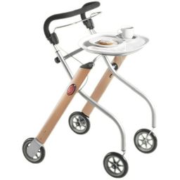 Trust Care Indoor Rollator Let's Go Holz silber