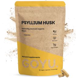 Cupplement® - Flohsamenschalen (Psyllium Husk) Kapseln 500 mg Bio