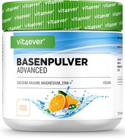 vit4ever Basenpulver Advanced - 100% organischen Basen auf Citratbasis