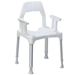 Dietz Tayo Duschstuhl mit Rückenlehne und Armlehnen