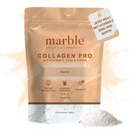 marble© Collagen Pro – Neutral mit Vitamin C, Zink & Biotin