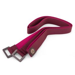 bodhi Zweifarbiger Yogamatten-Tragegurt, aubergine/berry