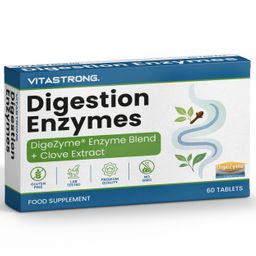 Vitastrong Verdauun-gsenzyme - Umfassende Verdauungsunterstützung