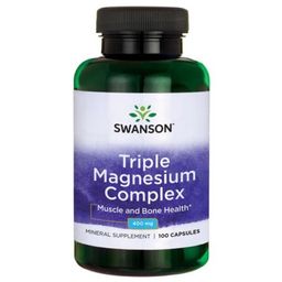 SWANSON Dreifach-Magnesium-Komplex 400 mg