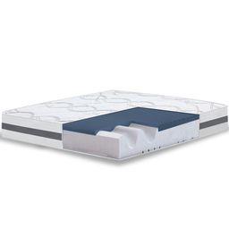 The White Stone Memory Foam Matratze 80x200 cm Höhe 22 cm