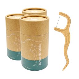 VIGOROUS® Zahnseide Sticks nachhaltig - Alternative zu Zahnseide