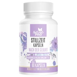Natural PRO | Stillzeit Kapseln | Spezielle Formel für Frauen | 60 Stück