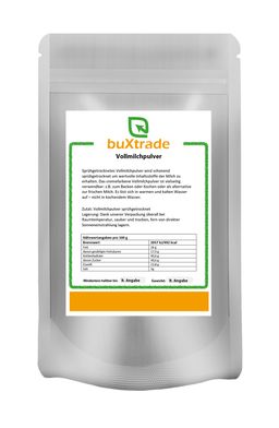 buXtrade Vollmilchpulver