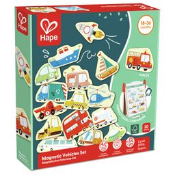 Hape Magnetisches Fahrzeug-Set