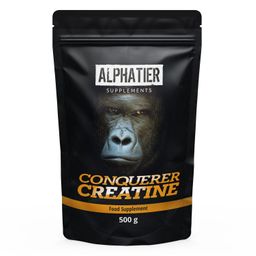 Alphatier Creatin Monohydrat Creapure 500g Pulver