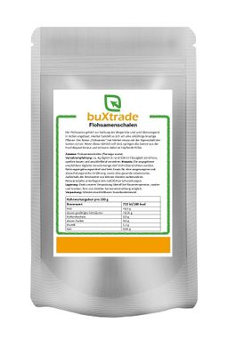 buXtrade Flohsamenschalen