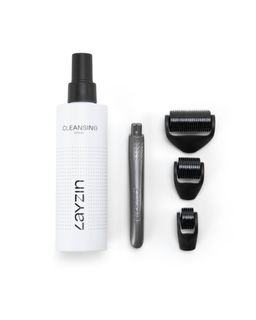 LAYZIN Microneedling Set mit 3 Dermarollerköpfen