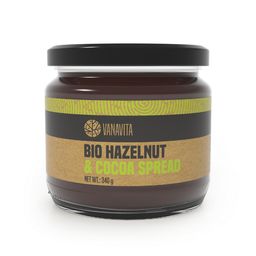 BIO Haselnuss & Kakao Creme veganer Nussaufstrich