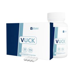 Vuck | Speziell für Männer | Mit ausgewählten Pflanzenextrakten | 20 Kapseln