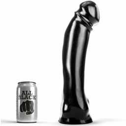 All Black - XXL dunkler Dildo