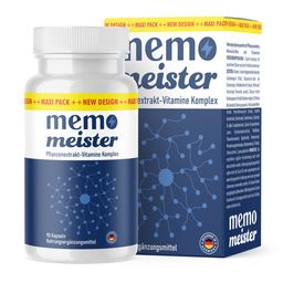 Original Memo Meister Kapseln – Ergänzung für Ihr Fokus- und Gedächtnisziel