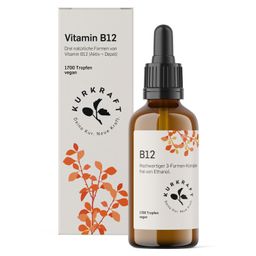 Kurkraft© Vitamin B12 - Tri-Komplex - alle 3 natürlichen Formen