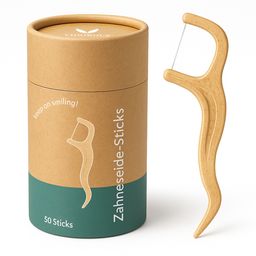 VIGOROUS® nachhaltige Zahnseide Sticks - Zahnsticks für Zahnreinigung