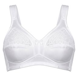 MYSANITY® BH aus Satin und Spitze, Cup A, ohne Bügel