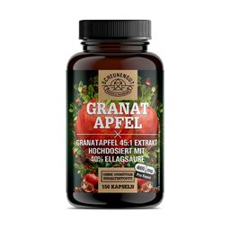Granatapfel Kapseln - Granatapfel Hochdosiert - Punicalagin DE SCHEUNENGUT® 150 Kapseln