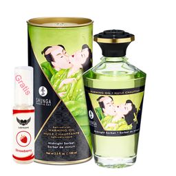 Shunga - Massageöl mit Aroma Midnight Sorbet